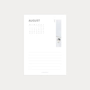 2025 Monthly Calendar Desk Card Set (3.5" x 5")