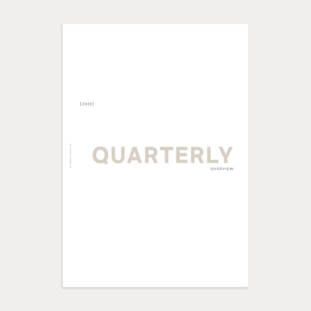 2025 Quarterly Overview